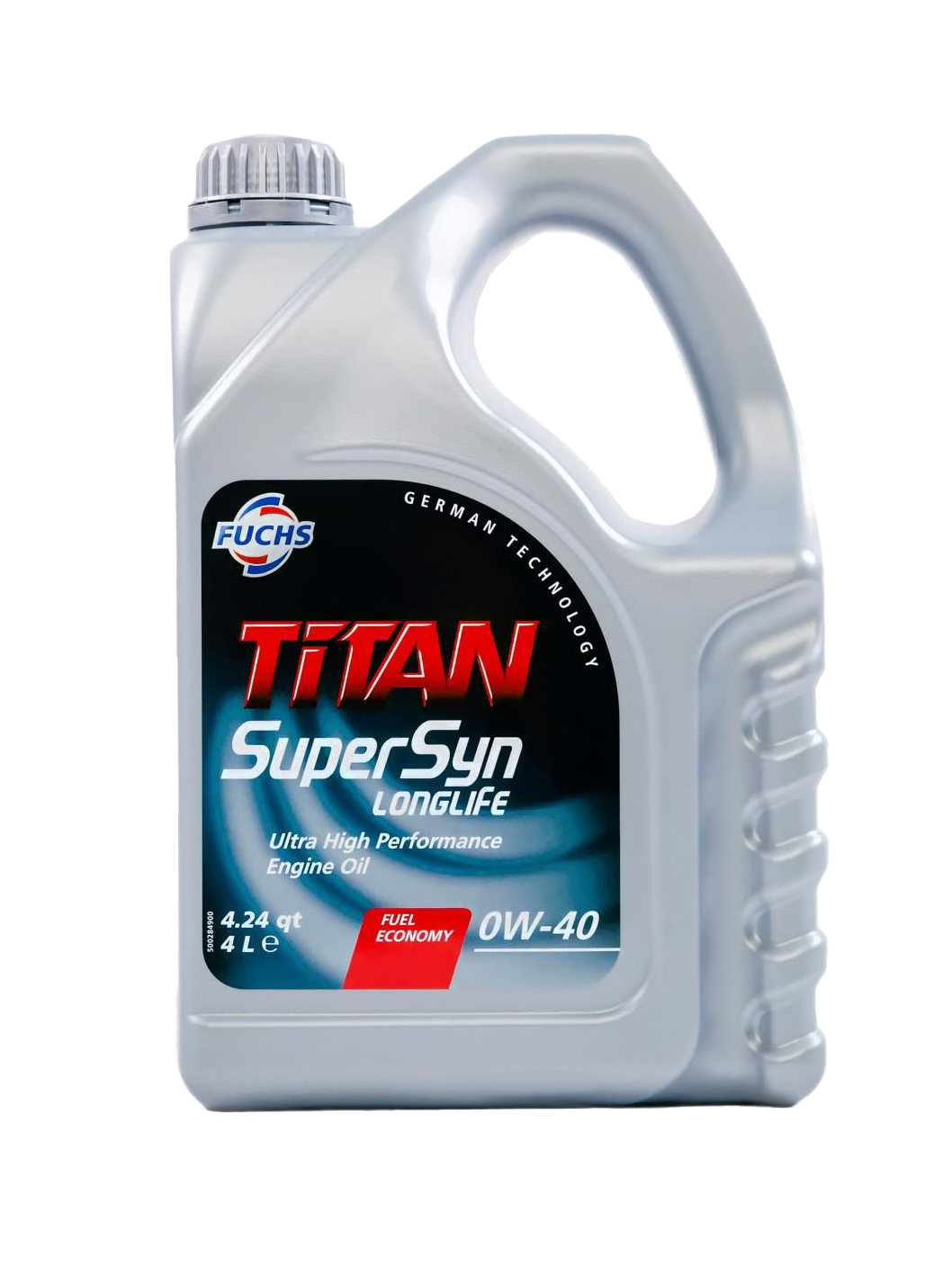 Моторное масло Fuchs TITAN Supersyn LONGLIFE 0W-40, 4л